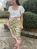 White Summer Gauze Top