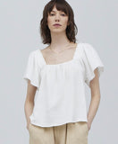 White Summer Gauze Top