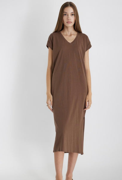 Brown T-shirt Deess